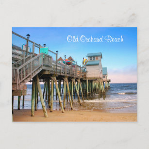 Old Orchard Beach Maine Postkarte