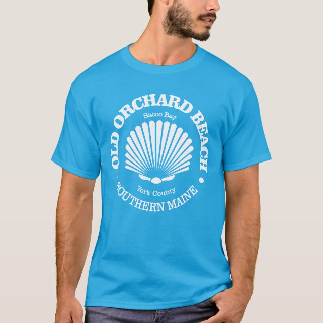 Old Orchard Beach (Muschel) T-Shirt (Vorderseite)