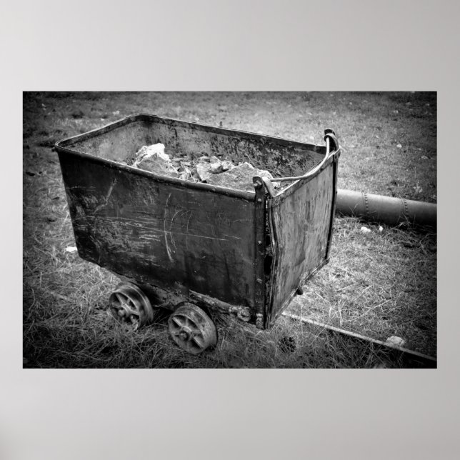 Old Ore Cart Poster (Vorne)