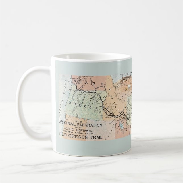 Old Oregon Trail Tasse (Links)
