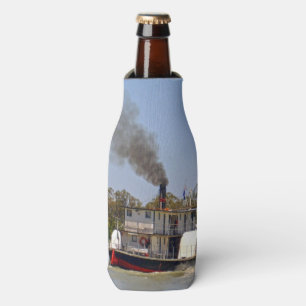 Old Paddle Steamer Chugging Down River Murray Flaschenkühler