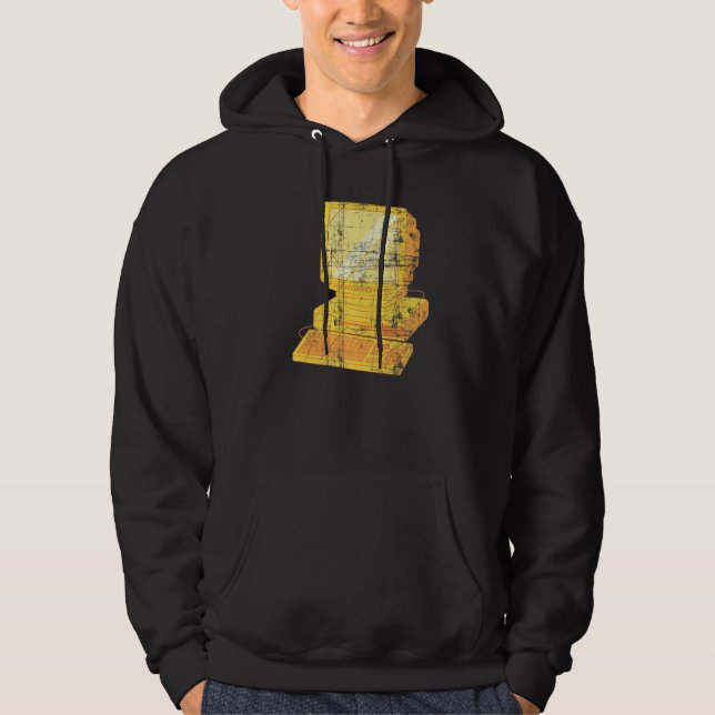 Old PC Vintag Retro Tech Hoodie (Vorderseite)