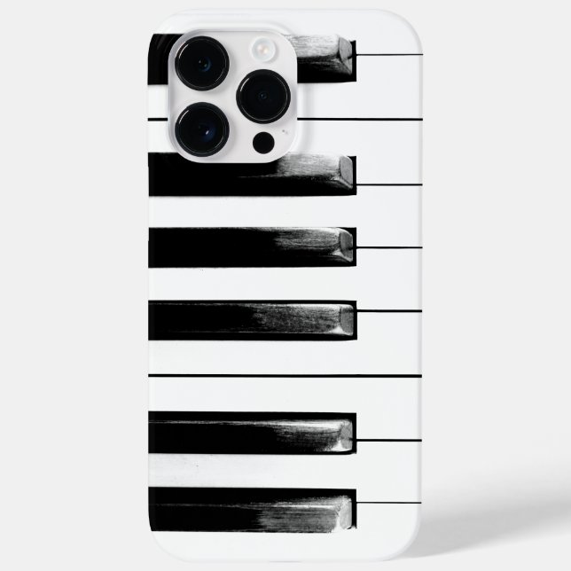 Old Piano Keys Funny Cool Case-Mate iPhone Hülle (Rückseite)