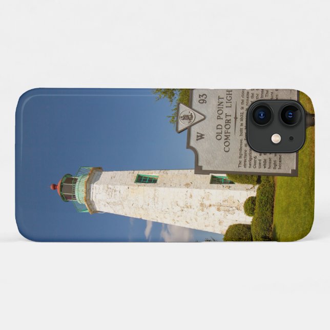 Old Point Comfort Lighthouse Case-Mate iPhone Hülle (Rückseite (Horizontal))