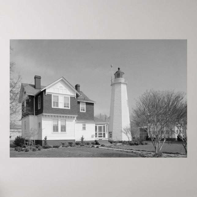 Old Point Comfort Lighthouse Poster (Vorne)
