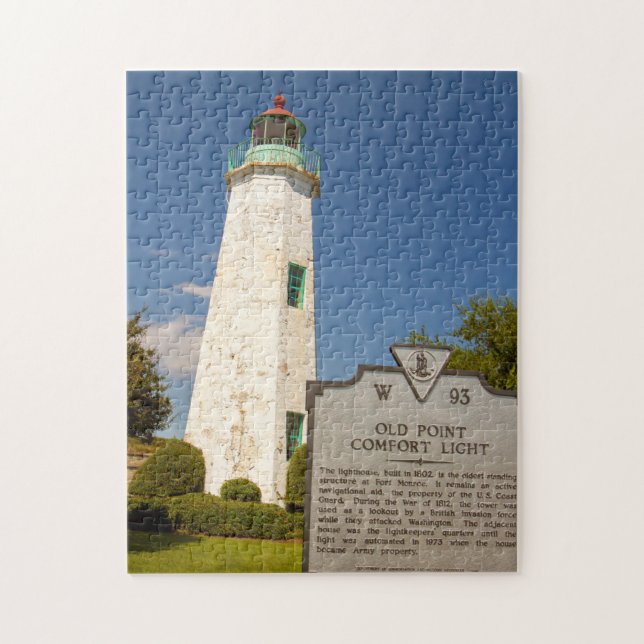 Old Point Comfort Lighthouse Puzzle (Vertikal)