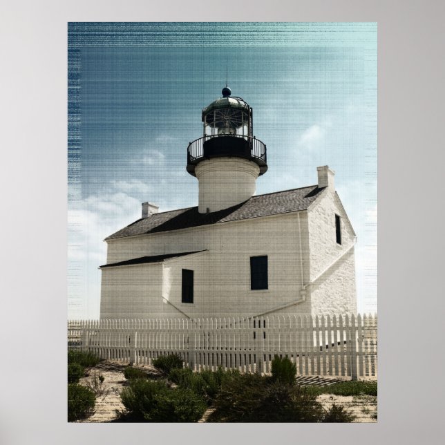 Old Point Loma Lighthouse Poster (Vorne)