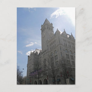 Old Post Office Tower Washington DC 001 Postkarte