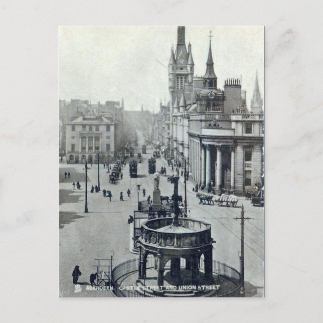 Old Postcard - Aberdeen, Schottland Postkarte (Vorderseite)
