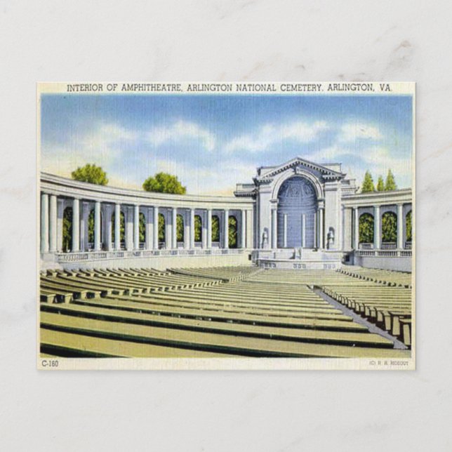 Old Postcard - Arlington, Virginia, USA Postkarte (Vorderseite)