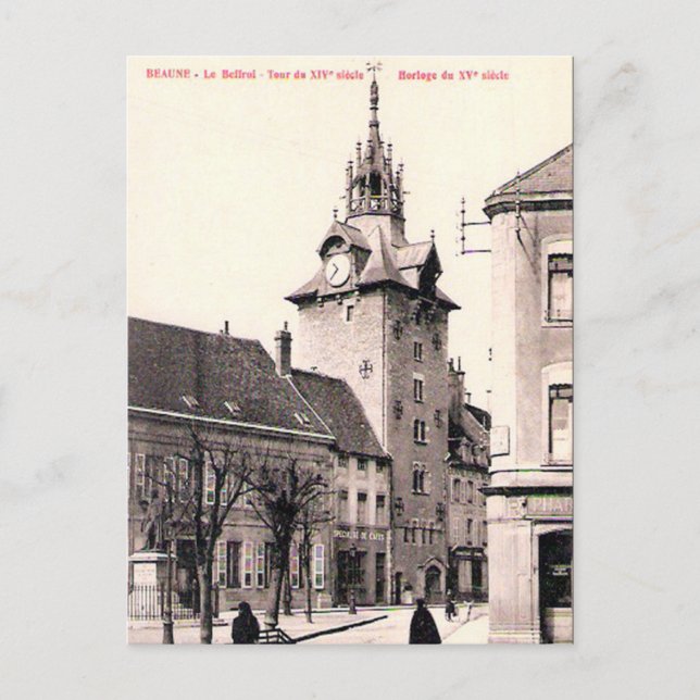 Old Postcard - Beaune, Côte d'Or, Frankreich Postkarte (Vorderseite)