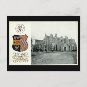Old Postcard, Bedford High School for Girls Postkarte