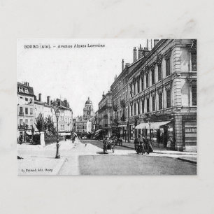 Old Postcard - Bourg-en-Bresse, Ain, Frankreich Postkarte