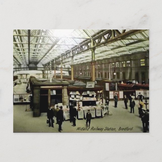Old Postcard - Bradford, Yorkshire Postkarte (Vorderseite)