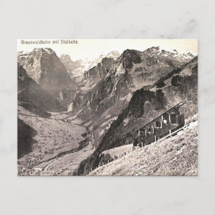 Old Postcard - Braunwald, Schweiz Postkarte