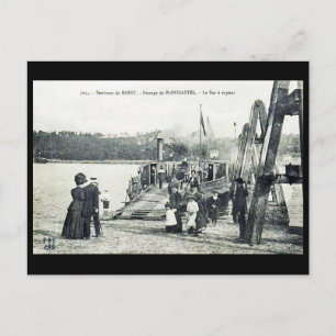 Old Postcard - Brest, Finistere, Frankreich Postkarte