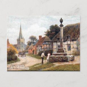 Old Postcard - Childswickham, Worcestershire Postkarte