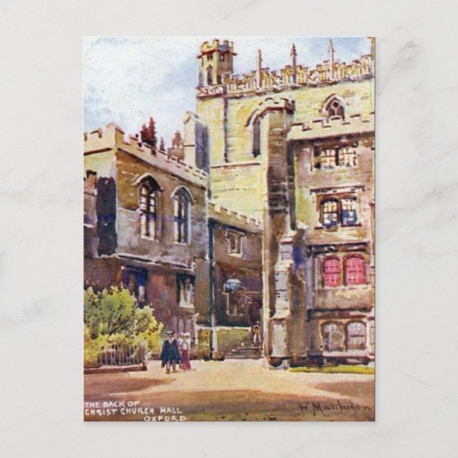Old Postcard - Christ Church, Oxford Postkarte (Vorderseite)