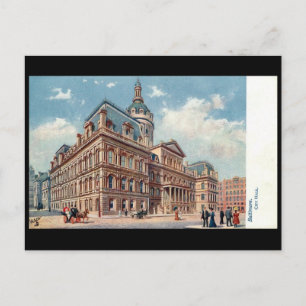 Old Postcard - City Hall, Baltimore, Maryland Postkarte