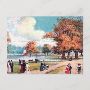 Old Postcard - Clapham Common, London Postkarte