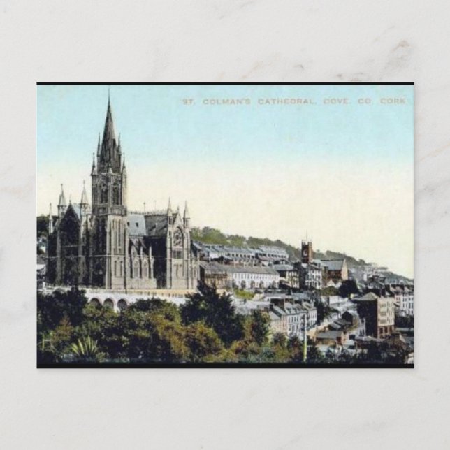 Old Postcard - Cobh, Co Cork, Irland Postkarte (Vorderseite)