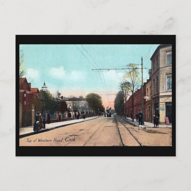 Old Postcard - Cork, Irland Postkarte (Vorderseite)