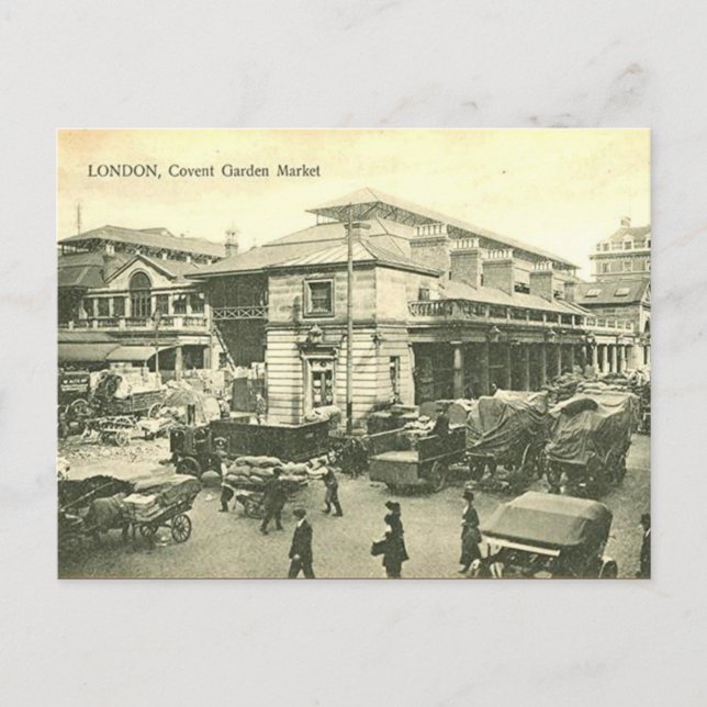 Old Postcard - Covent Garden, London Postkarte (Vorderseite)