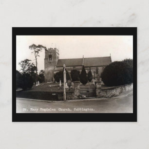 Old Postcard - Cubington Church, Leamington Wellne Postkarte