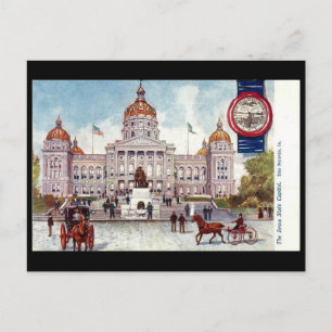 Old Postcard - Des Moines, Iowa, USA Postkarte