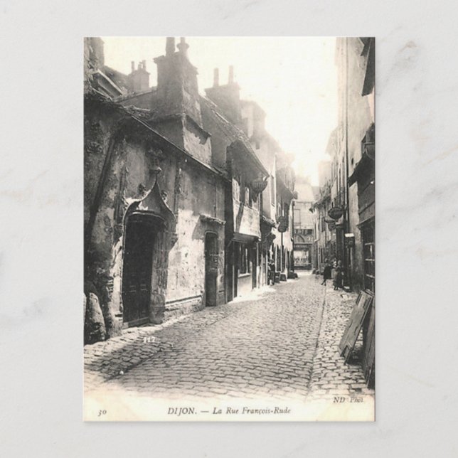Old Postcard - Dijon, Côte d'Or, Frankreich Postkarte (Vorderseite)