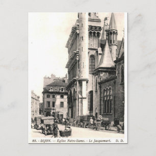 Old Postcard - Dijon, Cote d'Or, Frankreich Postkarte