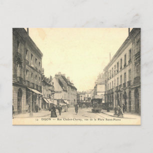 Old Postcard - Dijon, Côte d'Or, Frankreich Postkarte