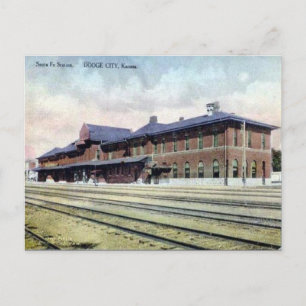 Old Postcard - Dodge City, Kansas, USA Postkarte