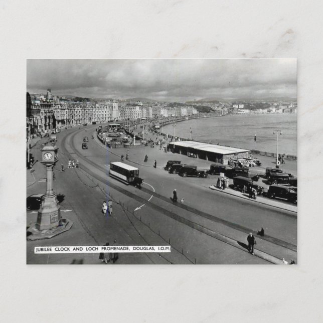 Old Postcard - Douglas, Isle of Man Postkarte (Vorderseite)