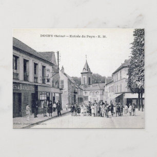 Old Postcard - Dugny, Seine-St-Denis, Frankreich Postkarte