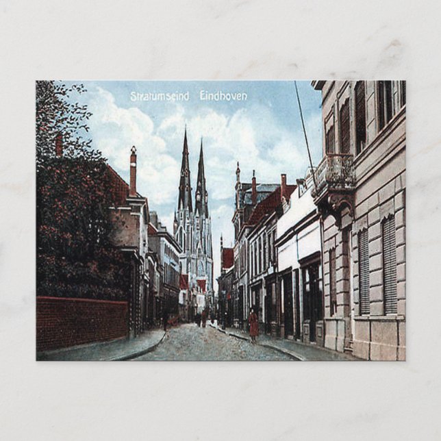 Old Postcard - Eindhoven, Niederlande Postkarte (Vorderseite)