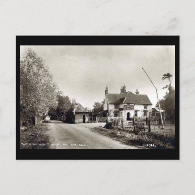 Old Postcard - Enfield, London Postkarte (Vorderseite)