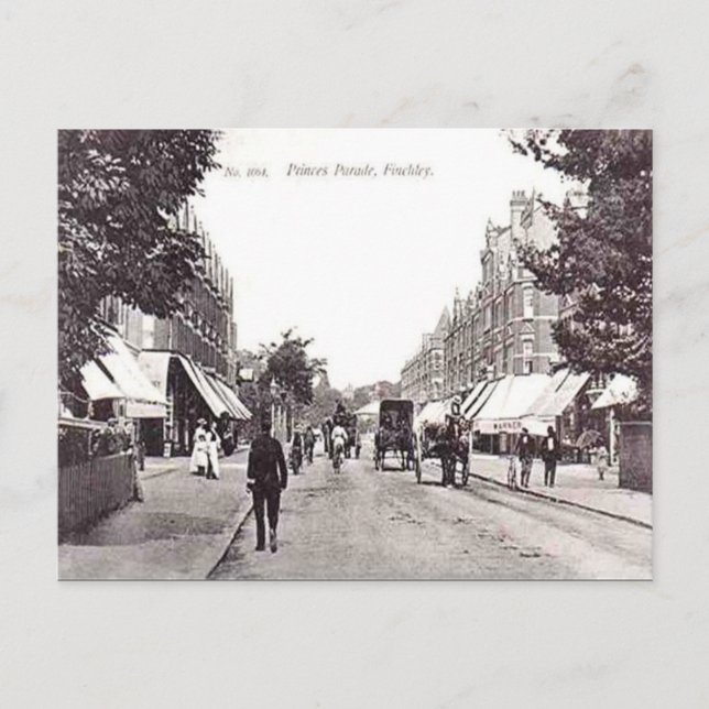 Old Postcard - Finchley, London Postkarte (Vorderseite)