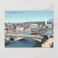 Old Postcard - Genf, Schweiz