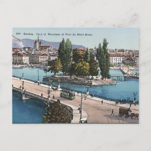 Old Postcard - Genf, Schweiz Postkarte