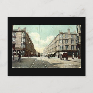 Old Postcard, Glasgow, Whiteinch Cross im Jahr 191 Postkarte
