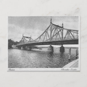 Old Postcard - Glienicker Bridge, Potsdam, Germany Postkarte