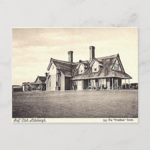 Old Postcard - Golf Club, Aldeburgh, Suffolk Postkarte