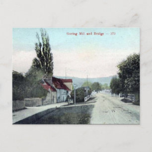 Old Postcard - Goring-on-Thames, Oxfordshire Postkarte