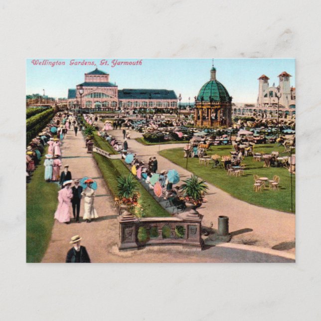 Old Postcard - Great Yarmouth, Norfolk Postkarte (Vorderseite)