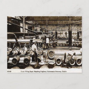 Old Postcard - Guinness Brewery, Dublin Postkarte