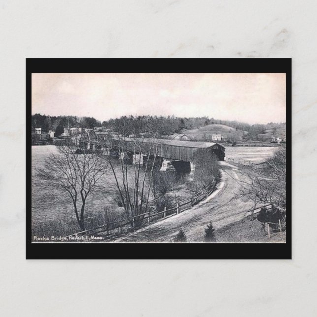 Old Postcard - Haverhill, Mass, USA Postkarte (Vorderseite)