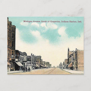 Old Postcard - Indiana Harbour, Indiana, USA Postkarte