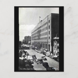 Old Postcard - Jeppe Street, Johannesburg Postkarte