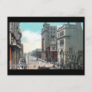 Old Postcard - Kommissar Street, Johannesburg Postkarte